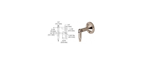 Brushed nickel plated hanger - brushed,