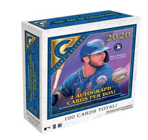 2020 topps gallery baseball - topps,