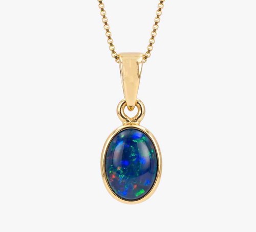 Genuine australian black opal - genuine,