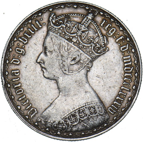 1884 gothic florin victoria - gothic,