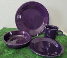 4 PC PLACE SETTING FIESTA