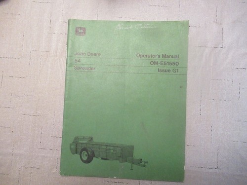 John deere spreader - john,