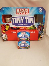 MARVEL TINY TIN POCKET PAILS