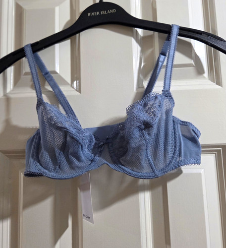Marks spencer grey blue lace - spencer,