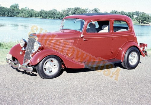 Vtg 35mm slide 1934 - 1934, ford