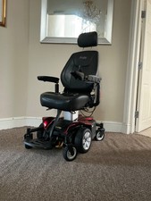 Pride Jazzy Air Wheelchair Red