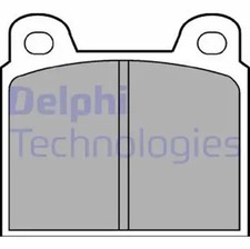 Brake pads Low-Metallic LP20 DELPHI for ALFA ROMEO MERCEDES-BENZ OPEL PORSCHE VW