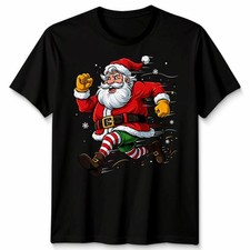 Running Santa Christmas