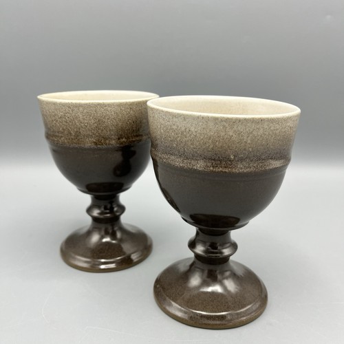 Wine goblets stoneware - wine,