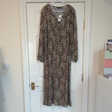 F&F leopard print empire line