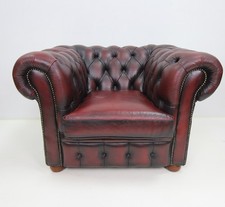 Oxblood Leather Chesterfield