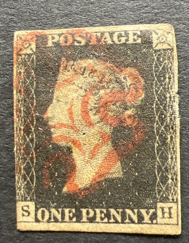 Penny black plate - , 7