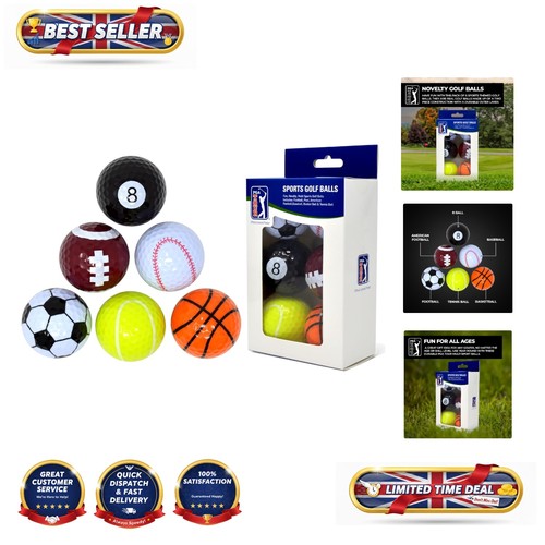 Fun sport golf balls set - of, 6