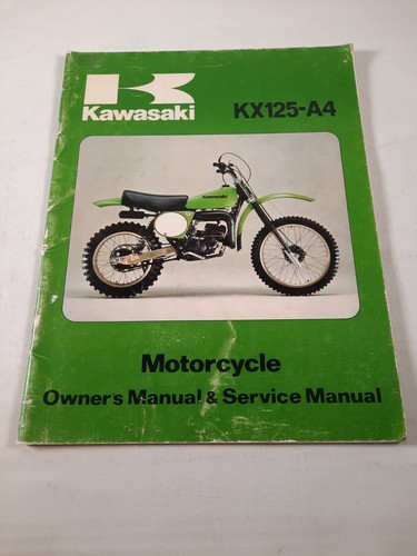 Kawasaki kx125 owners - kx125, a4