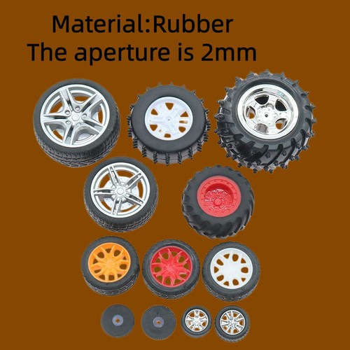 Plastic rubber wheel rims tire - plastic,