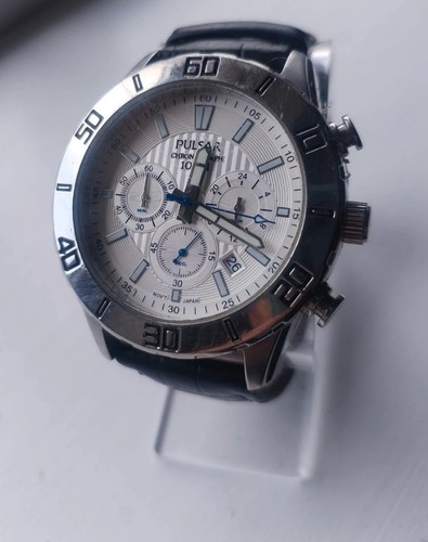 Pulsar chronograph men watch - pulsar,
