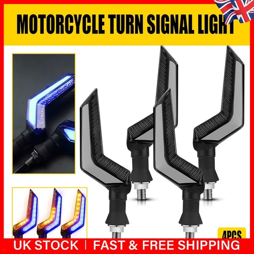 Motorcycle flowing turn - flowing, signal
