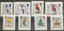 GB QEII 2016 Christmas Stamp Set of 8 SG3903 - SG3910 MNH