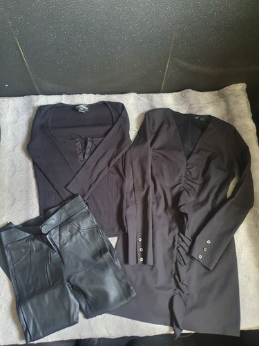 Zara womens clothing black - zara,