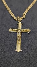 Yellow Gold Crucifix Cross