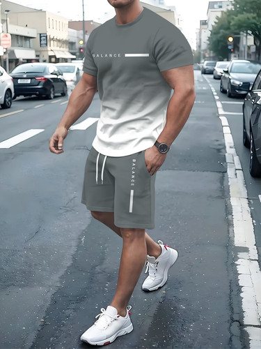 Men gradient print - gradient, &