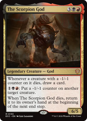 The scorpion god - the, [lorwyn