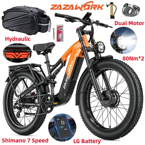 Dual motor electric bike - dual, 26"