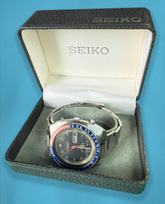 Vintage 1972 Seiko 6139-6002 'Pogue Pepsi' Automatic Men's Chronograph Watch