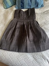 Suite Blanco Strapless Mini Dress Beautiful Shape And Material Great For Prom