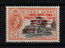 Sierra Leone 1963 £1 black &