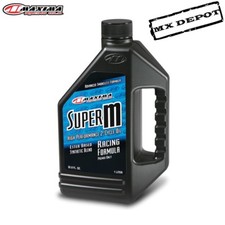 MAXIMA SUPER M HIGH PERFORMANCE 2 STROKE OIL YAMAHA YZ85 YZ125 YZ250