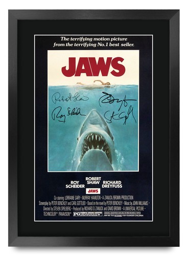Jaws movie film poster - movie,