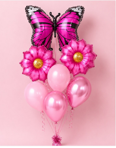 9pcs gorgeous butterfly - 7-9pcs,