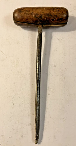 Antique gimlet inch turned - antique,