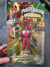 Power Rangers Pink Time Force Power Ranger Flash Rose Boxed Damaged Ban Dai