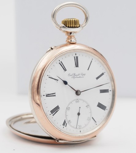 Iwc pocket watch silver - watch,