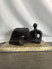 Henry moore bronze sculpture - moore,