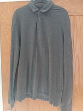 Mens Zenga Sports Xl Long Sleeve Polo Top