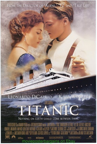 Titanic movie poster original - titanic,