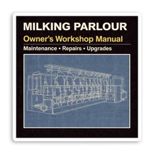 2 x 10cm Milking Parlour Vinyl