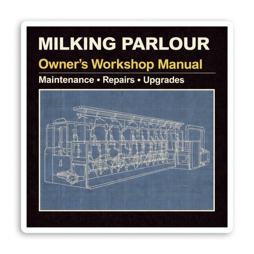 10cm milking parlour vinyl - 2,