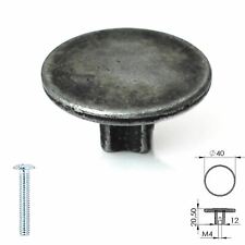 Antique Cabinet  Handles Pewter Pulls Knobs Silver Bedroom Drawer DecorAndDecor