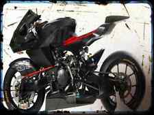 A4 Metal Sign motorbike 986 m2 Vyrus