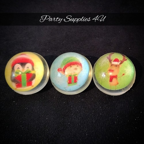 Xmas bouncy jet balls - 3,