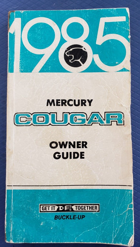 1985 mercury cougar - mercury,