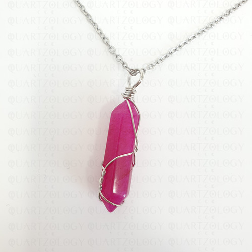 Natural quartz wire wrapped - wire,