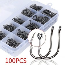 100Pcs Fishing Hooks Set Carp