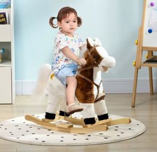 HOMCOM Rocking Horse with