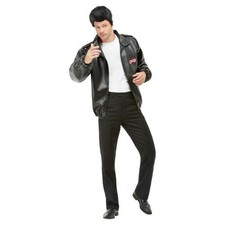 Grease T-Birds Jacket Fancy Dress Costume Adult Mens Medium