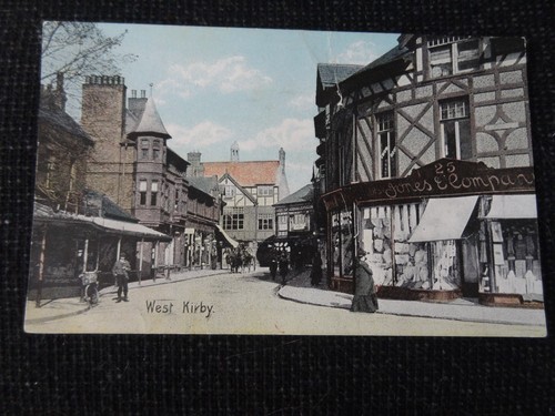 West kirby postcard - kirby, wirral